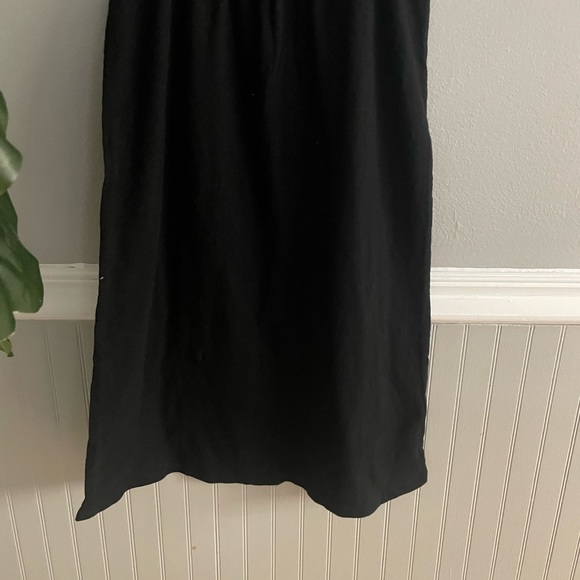 Old Navy Girls Medium Black Tassle Swing Dress - Picture 5 of 9